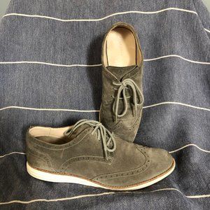 Cole Haan Lunargrand Wingtip Gray White Size 10.5